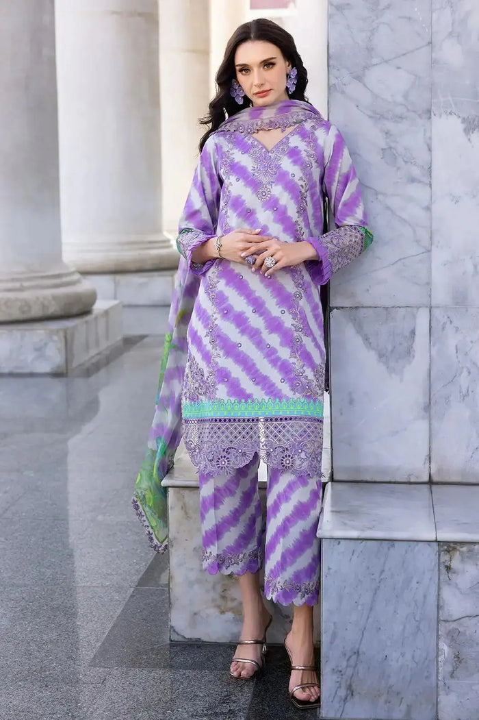 Charizma Lawn Embroidered Suit 8484