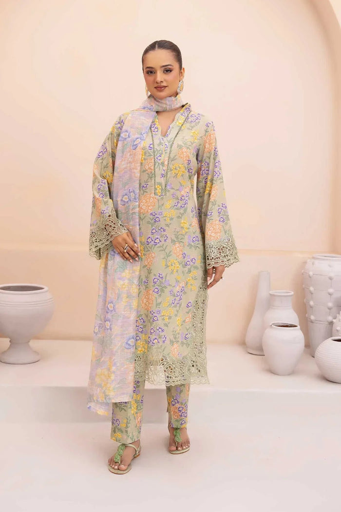 Digital Printed Lawn 8450