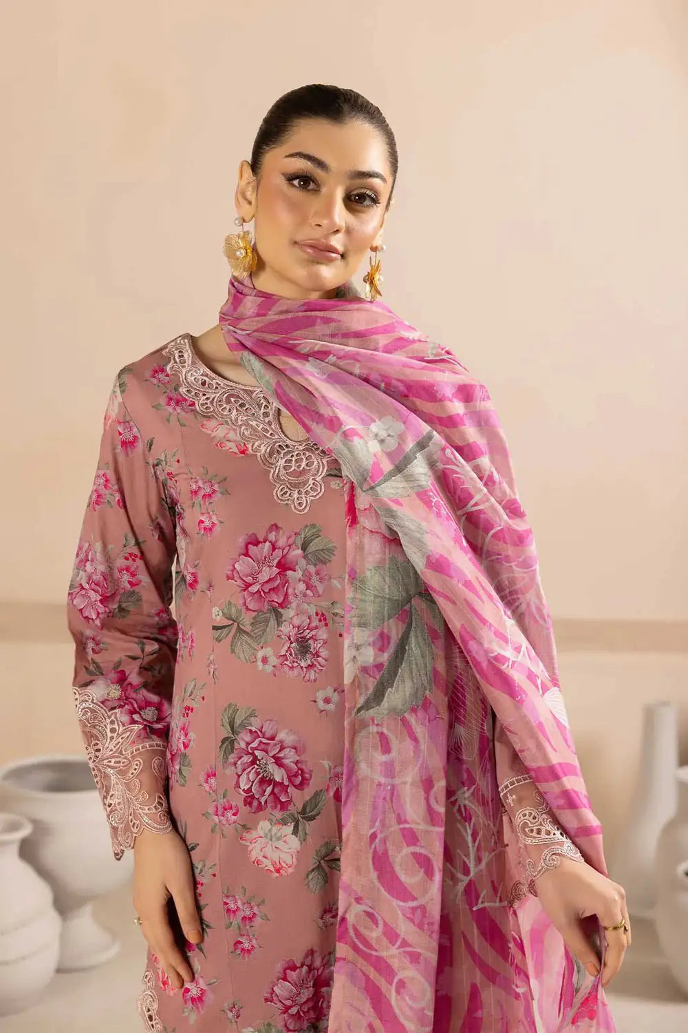 Lawn Suit Falsa 8460