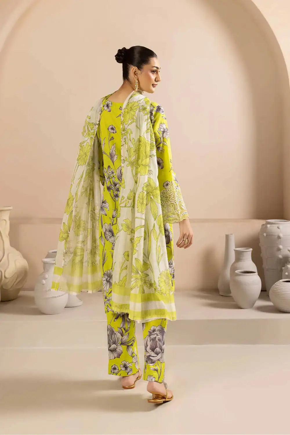 Lawn Suit Lemon 8452