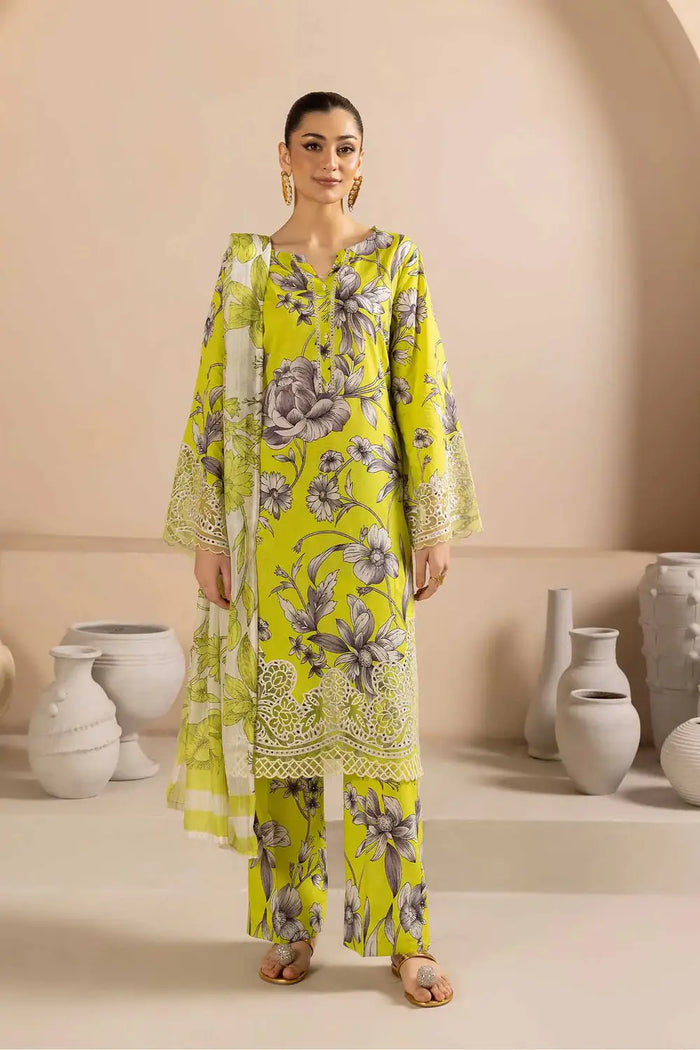 Lawn Suit Lemon 8452