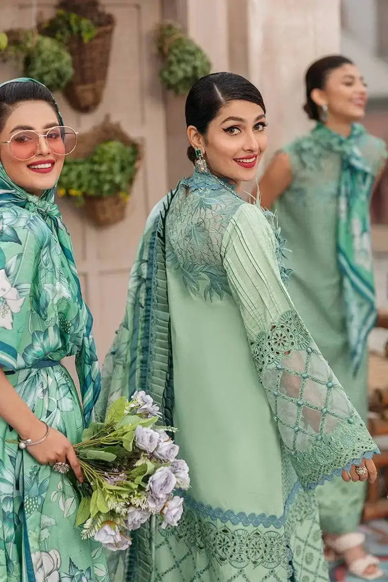 Luxury Lawn Chikankari Suit 8482