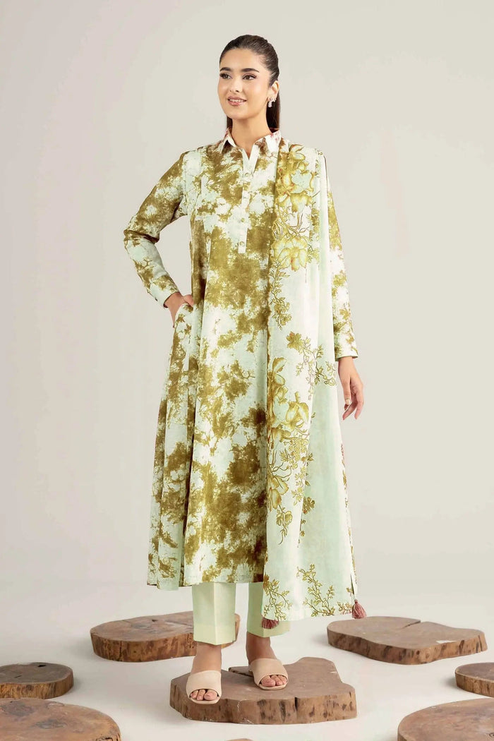 Autumn Lawn Suit 8429
