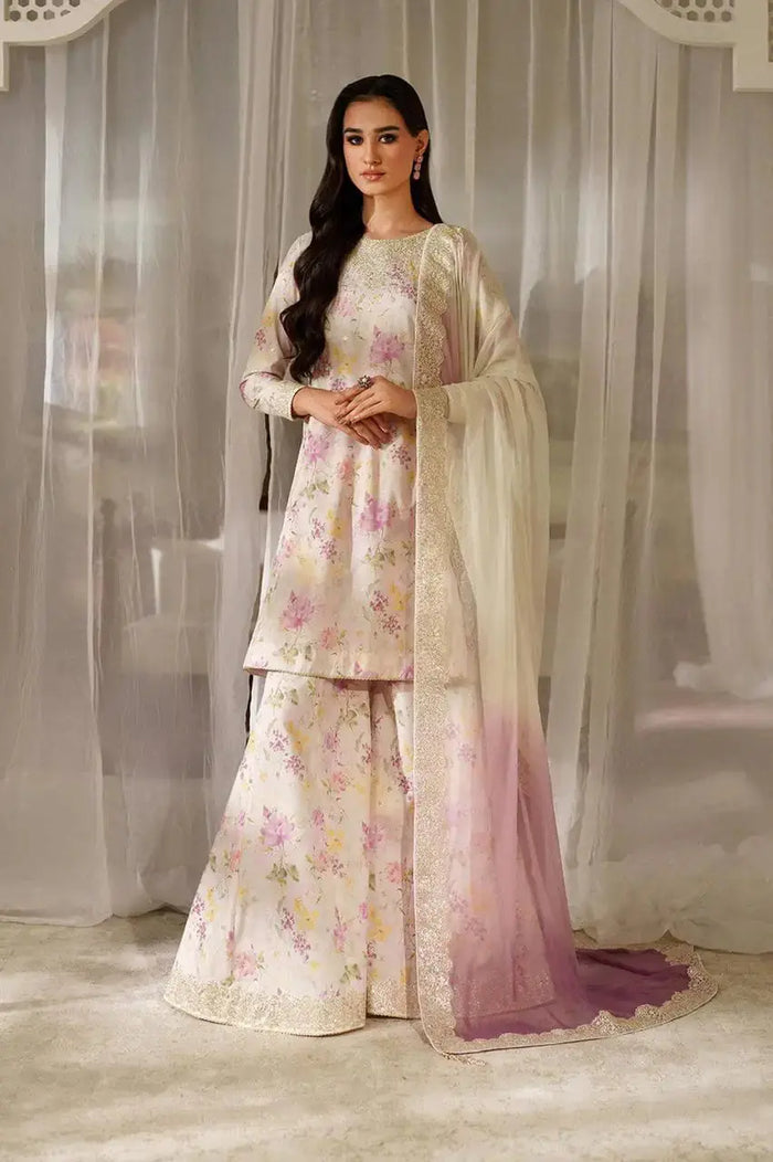 Printed Formals Suit 8486