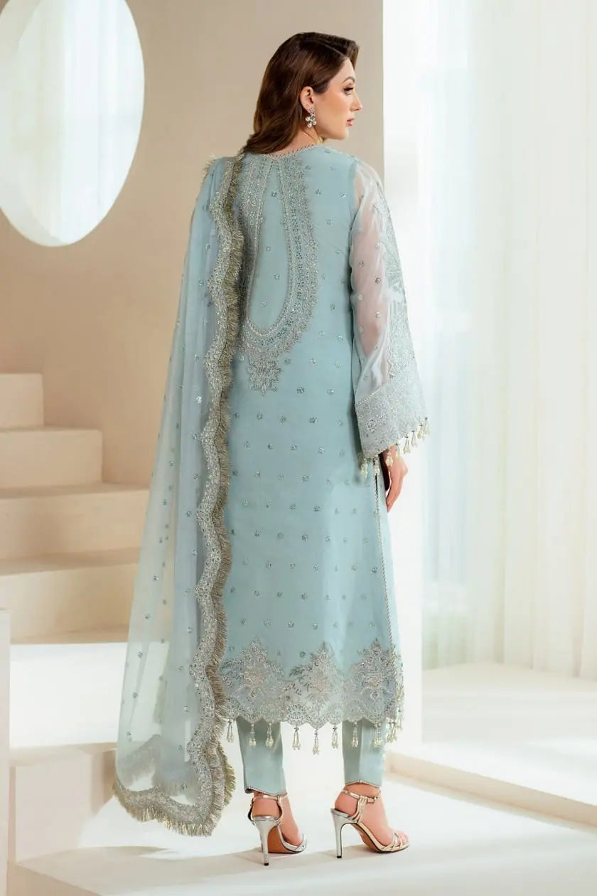 ORGANZA Embroidered Suit 8541