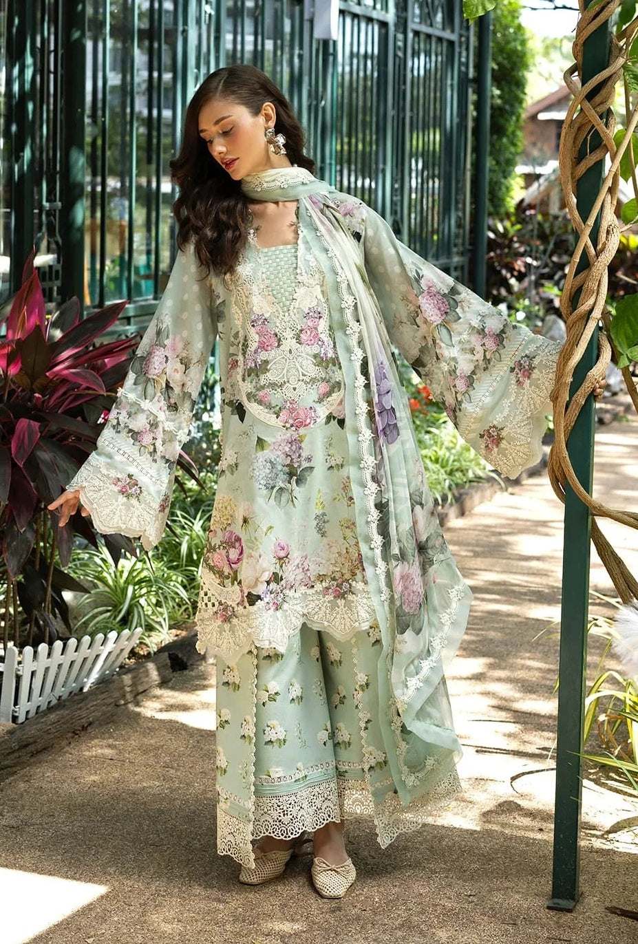 Printed LAWN Suit 8557