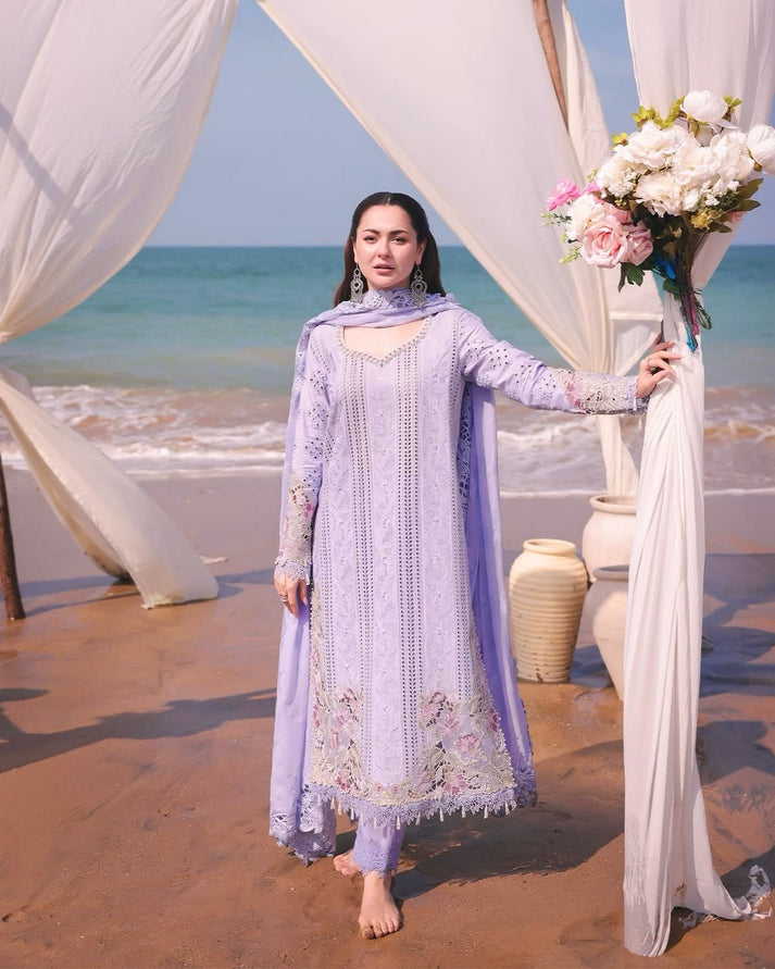Printed LAWN Suit 8559