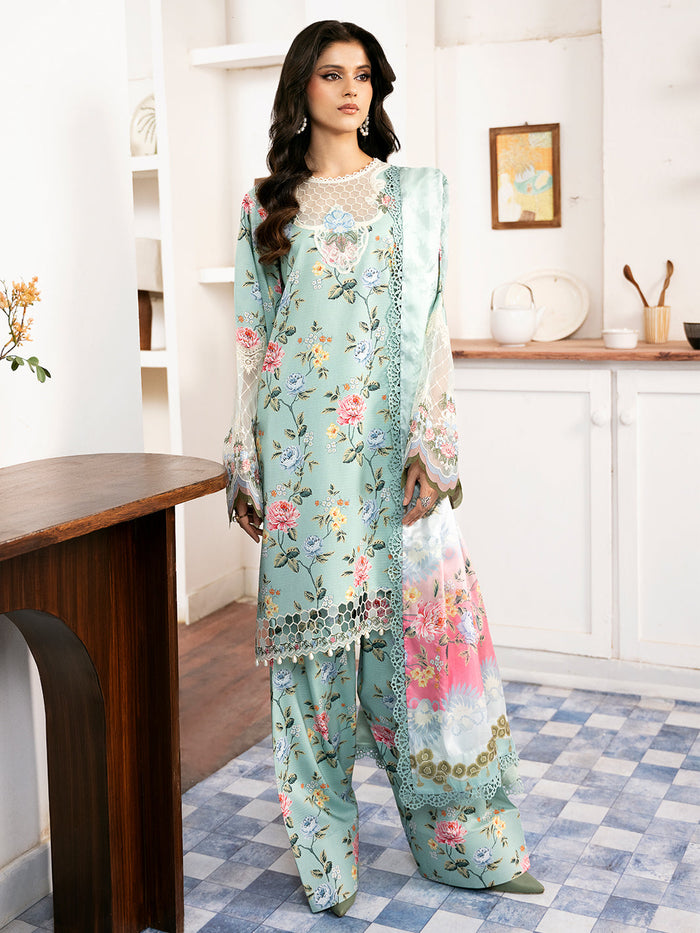 Zari Effect Lawn 8600