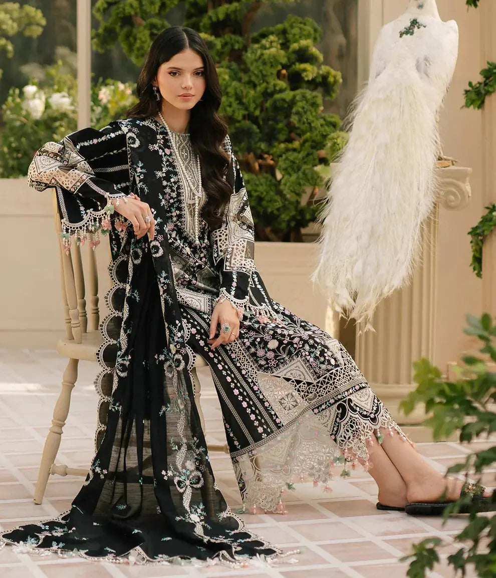 Bin Ilyas Lawn Suit 8516
