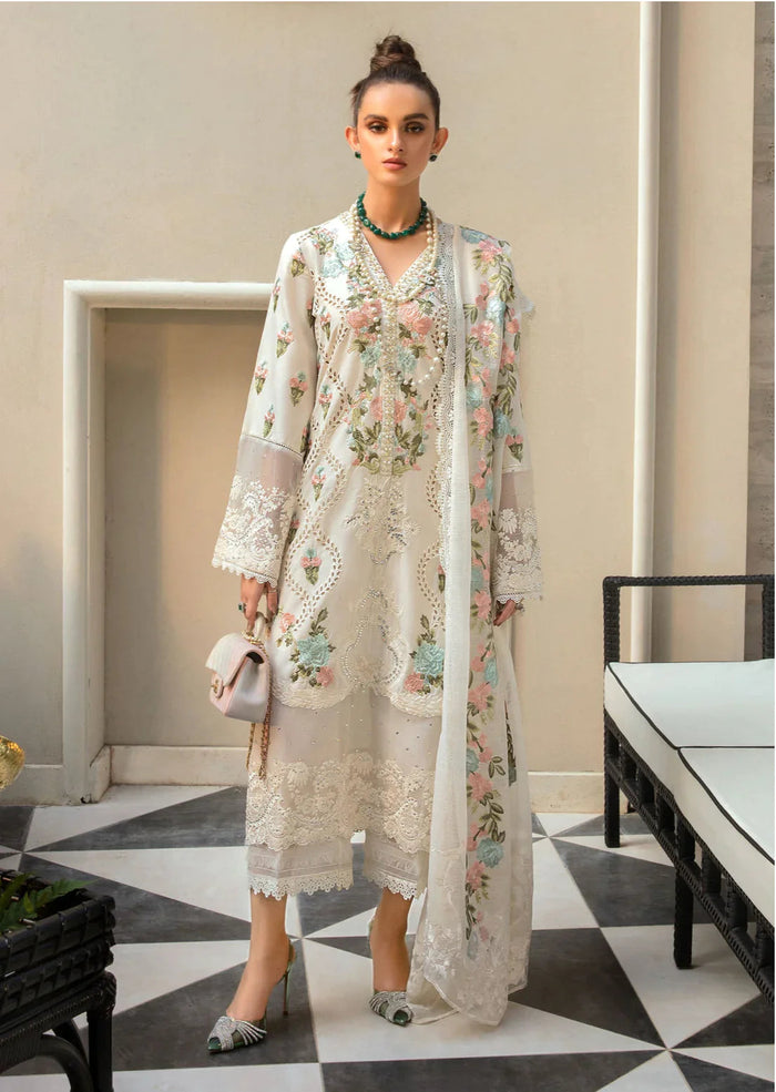 Luxury Lawn Suit 8561