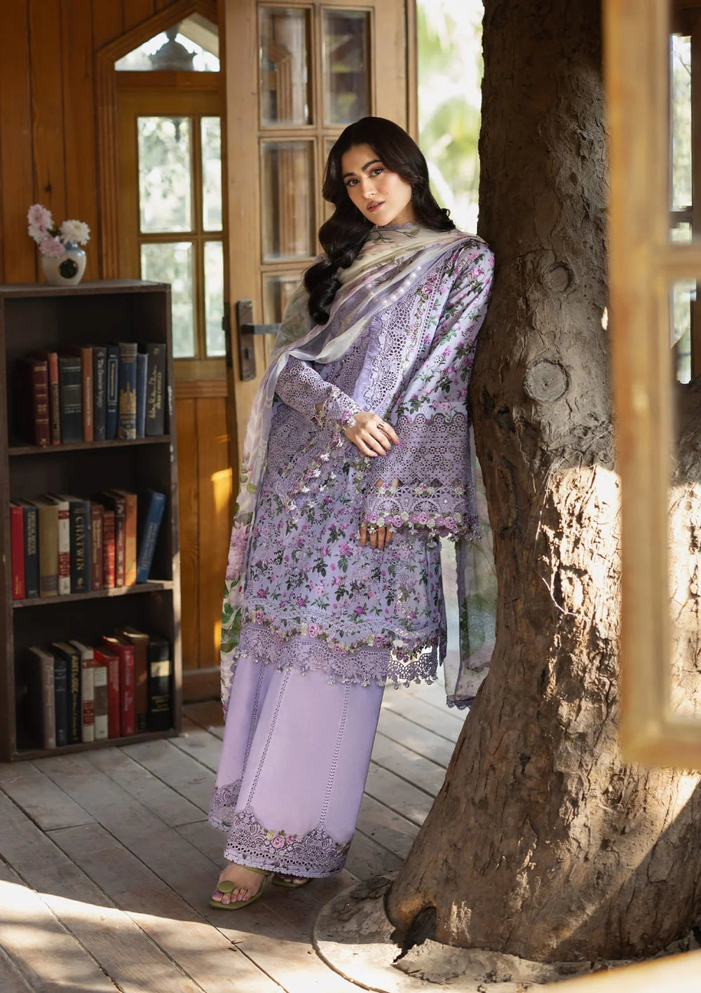 Printed LAWN Suit 8555