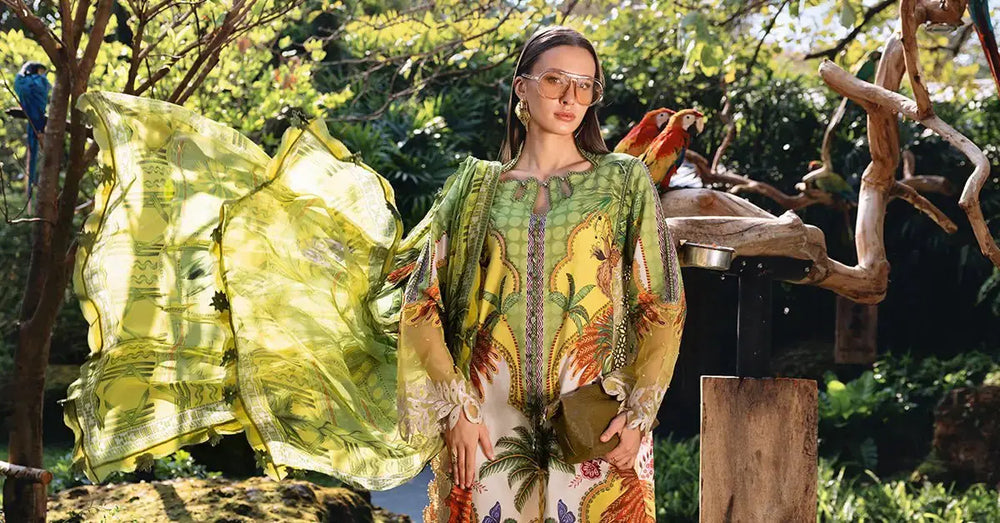Safari Lawn Summer 26 Suit 8497